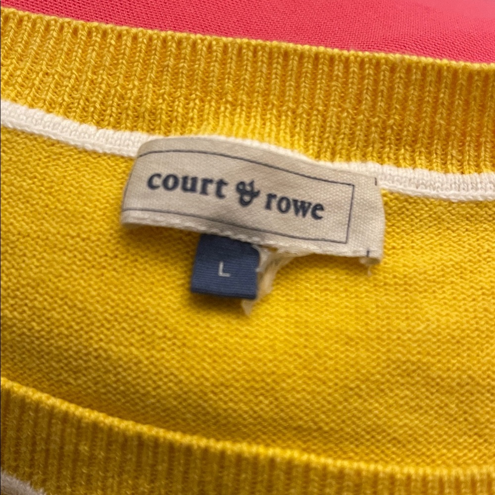 COURT & ROWE Yellow Tank Top - Picture 6 of 6